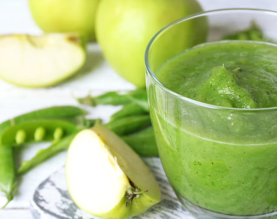 jus de pomme epinards